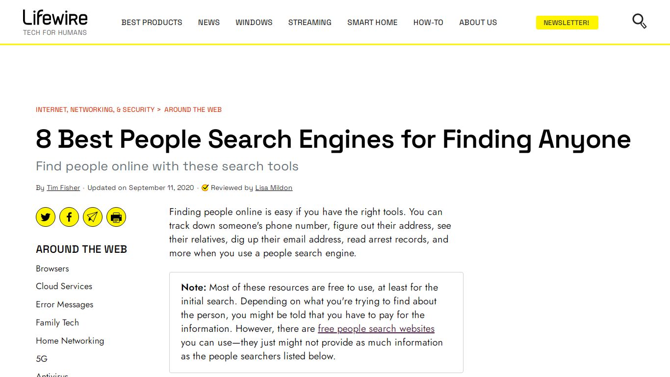 8 Best People Search Engines You Can Use to Find Anyone - Lifewire